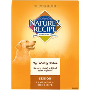 Nature's Recipe Senior Lamb Meal & Rice Recipe Dry Dog Food