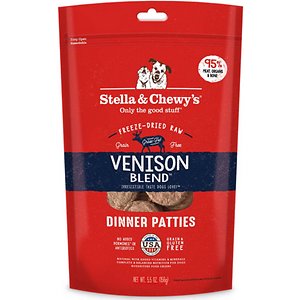 Stella & Chewy's Venison Blend Dinner Patties Freeze-Dried Raw Dog Food