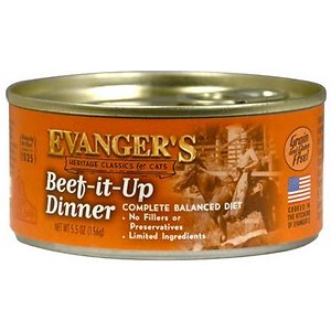 Evanger's Classic Recipes Beef it Up Dinner Grain-Free Canned Cat Food