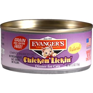 Evanger's Classic Recipes Chicken Lickin' Dinner Grain-Free Canned Cat Food