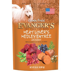 Evanger's Meat Lover's Medley with Rabbit Grain-Free Dry Dog Food