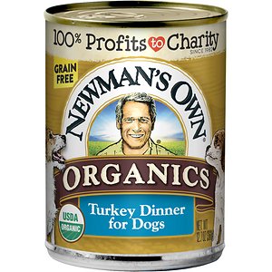 Newman's Own Organics Grain-Free 95% Turkey Dinner Canned Dog Food