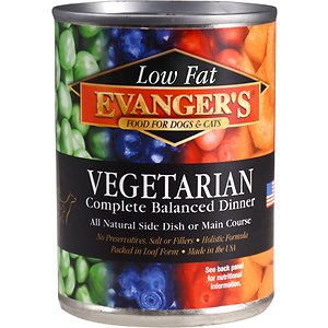 Evanger's Low Fat Vegetarian Dinner Canned Dog & Cat Food