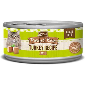 Merrick Purrfect Bistro Grain-Free Turkey Pate Canned Cat Food