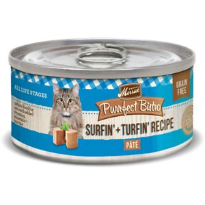 Merrick Purrfect Bistro Grain-Free Surf & Turf Grain-Free Canned Cat Food