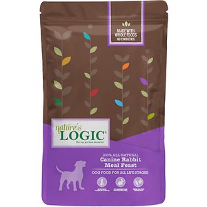 Nature's Logic Canine Rabbit Meal Feast All Life Stages Dry Dog Food