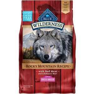 Blue Buffalo Wilderness Rocky Mountain Recipe with Red Meat Small Breed Grain-Free Dry Dog Food