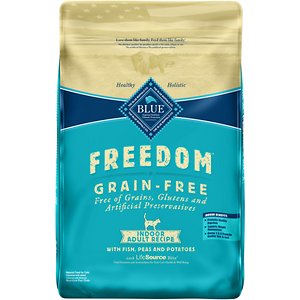 Blue Buffalo Freedom Indoor Adult Fish Recipe Grain-Free Dry Cat Food