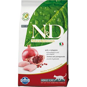 Image of Farmina Natural & Delicious Chicken Grain-Free Formula Dry Cat Food