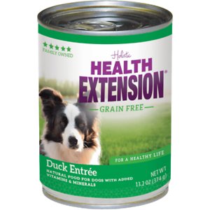 Health Extension Grain-Free Duck Entree Canned Dog Food