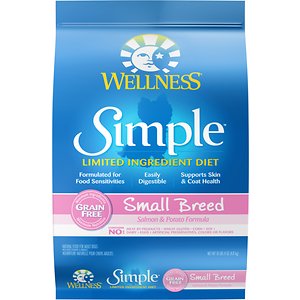 Wellness Simple Limited Ingredient Diet Grain-Free Small Breed Salmon & Potato Formula Dry Dog Food