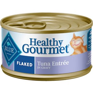 Blue Buffalo Healthy Gourmet Flaked Tuna Entree in Gravy Canned Cat Food