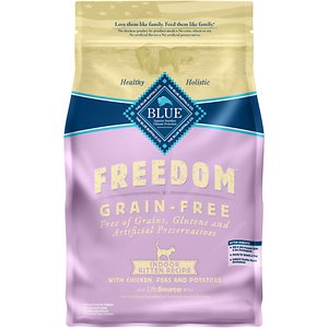 Blue Buffalo Freedom Indoor Kitten Chicken Recipe Grain-Free Dry Cat Food
