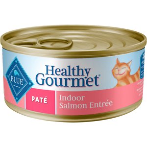 Blue Buffalo Healthy Gourmet Pate Salmon Entree Indoor Adult Canned Cat Food
