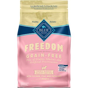 blue freedom small breed dog food