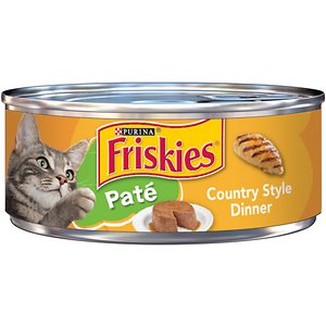 Friskies Pate Country Style Dinner Canned Cat Food