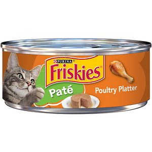 Image of Friskies Classic Pate Poultry Platter Canned Cat Food