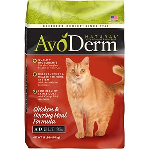 AvoDerm Natural Chicken & Herring Meal Formula Adult Dry Cat Food