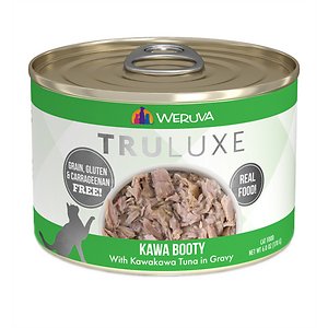 Weruva Truluxe Kawa Booty with Kawakawa Tuna in Gravy Grain-Free Canned Cat Food