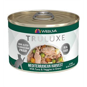 Weruva Truluxe Mediterranean Harvest with Tuna & Veggies in Gravy Grain-Free Canned Cat Food