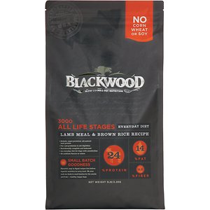 Blackwood 3000 Lamb Meal & Brown Rice Recipe Everyday Diet Dry Dog Food