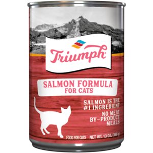 Triumph Salmon Formula Canned Cat Food