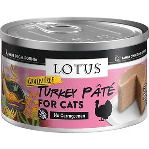 Lotus Turkey Pate Grain-Free Canned Cat Food
