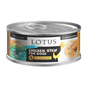 Lotus Wholesome Chicken & Asparagus Stew Grain-Free Canned Dog Food