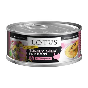 Lotus Wholesome Turkey Stew Grain-Free Canned Dog Food