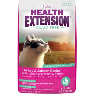 Image of Health Extension Grain-Free Turkey & Salmon Recipe Dry Cat Food