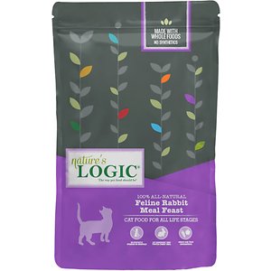 Nature's Logic Feline Rabbit Meal Feast All Life Stages Dry Cat Food