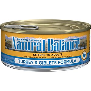 Image of Natural Balance Ultra Premium Turkey & Giblets Formula Canned Cat Food