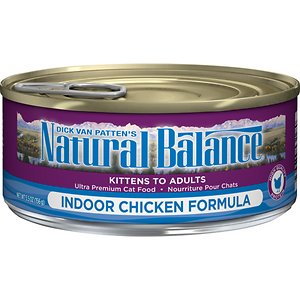 Image of Natural Balance Ultra Premium Indoor Chicken Formula Canned Cat Food