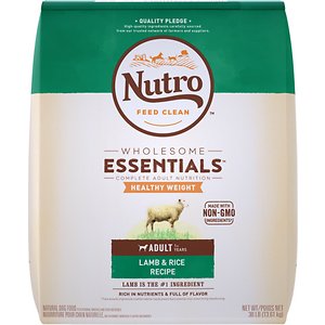 Nutro Wholesome Essentials Healthy Weight Adult Lamb & Rice Recipe Dry ...