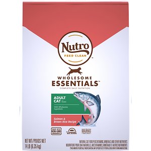 Nutro Wholesome Essentials Adult Salmon & Brown Rice Recipe Dry Cat Food Nutro Wholesome Essentials Adult Salmon & Brown Rice Recipe Dry Cat Food