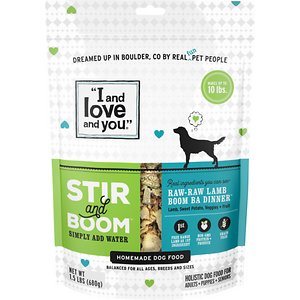 I and Love and You Stir & Boom Raw Raw Lamb Boom Ba Dinner Grain-Free Dehydrated Dog Food