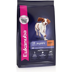 Eukanuba Puppy Medium Breed Chicken Formula Dry Dog Food