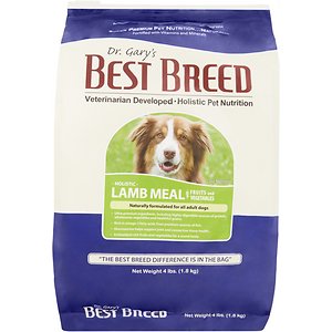 Dr. Gary's Best Breed Holistic Lamb Meal with Vegetables & Herbs Dry Dog Food
