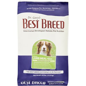 Dr. Gary's Best Breed Holistic Lamb Meal with Fruits & Vegetables  Dry Dog Food