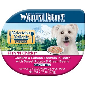 Natural Balance Delectable Delights Fish 'N Chicks Grain-Free Wet Dog Food