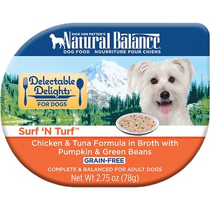 Natural Balance Delectable Delights Surf 'N Turf Grain-Free Wet Dog Food