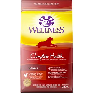 Wellness Complete Health Senior Deboned Chicken & Barley Recipe Dry Dog Food