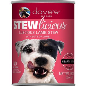 Dave's Pet Food Stewlicious Luscious Lamb Stew Canned Dog Food