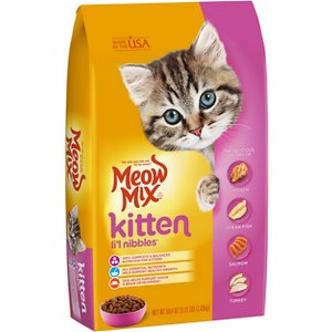 Meow Mix Kitten Li'l Nibbles Dry Cat Food