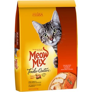 Meow Mix Tender Centers Salmon & White Meat Chicken Dry Cat Food