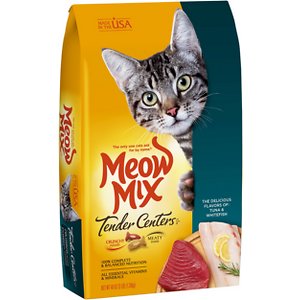 Meow Mix Tender Centers Tuna & Whitefish Dry Cat Food