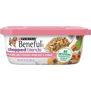Purina Beneful Chopped Blends with Salmon