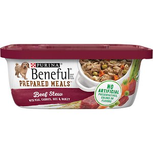 Purina Beneful Prepared Meals Beef Stew with Peas