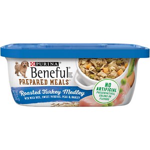 Purina Beneful Prepared Meals Roasted Turkey Medley with Wild Rice