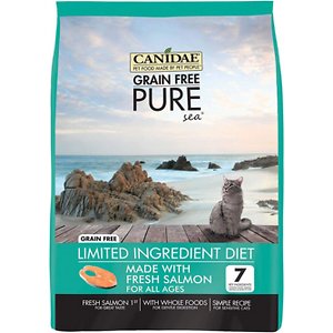 CANIDAE Grain-Free PURE Limited Ingredient Salmon Recipe Dry Cat Food